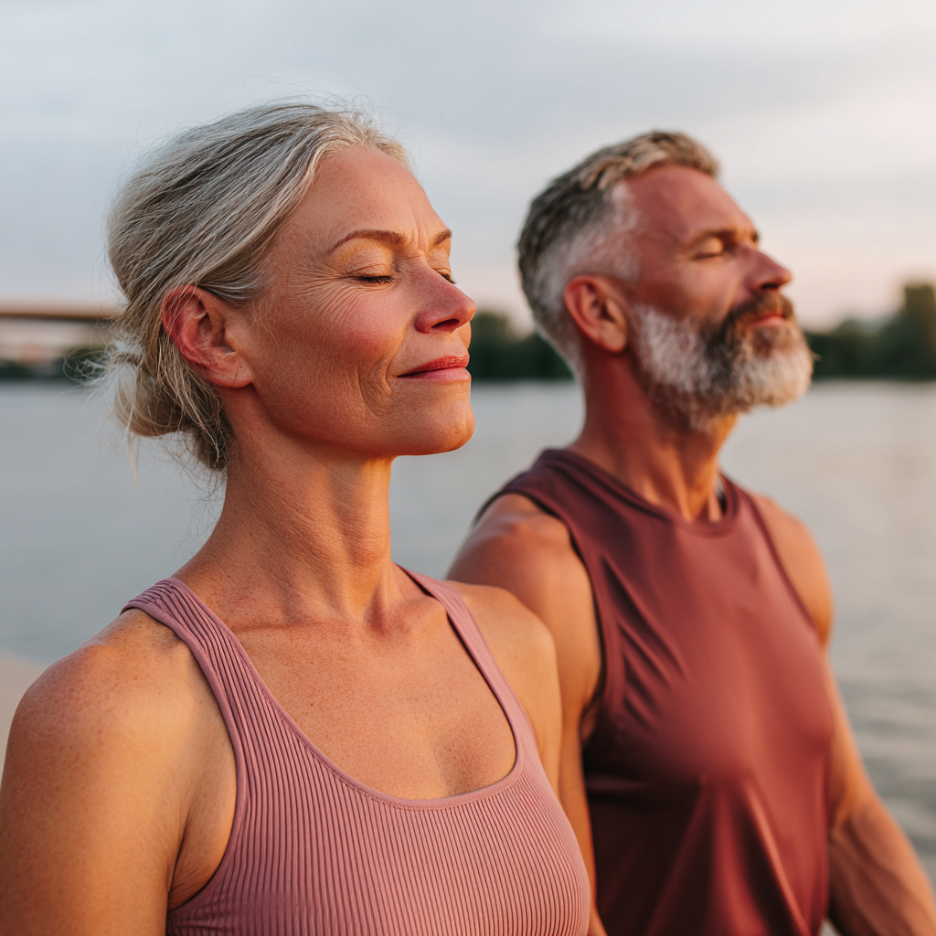 Hungarian fitness enthusiasts celebrating their movement achievements in a welcoming gym environment